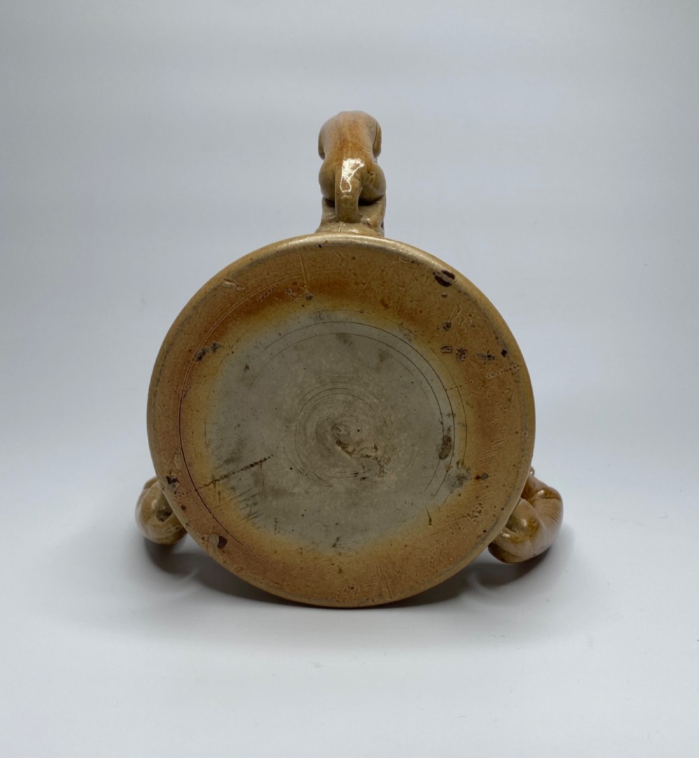 English saltglaze stoneware Hunting tyg, c. 1840. View III
