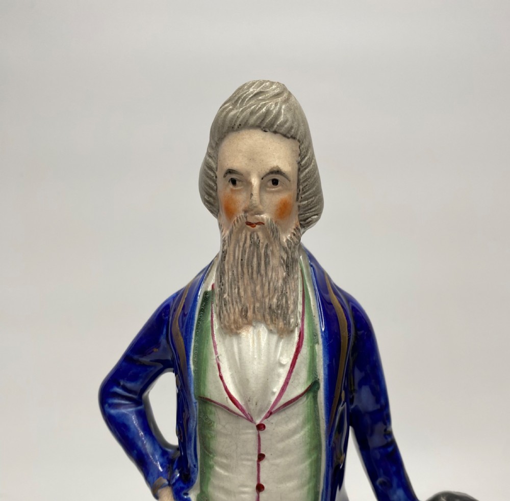 Staffordshire pottery John Brown, Abolitionist, c. 1859. View V