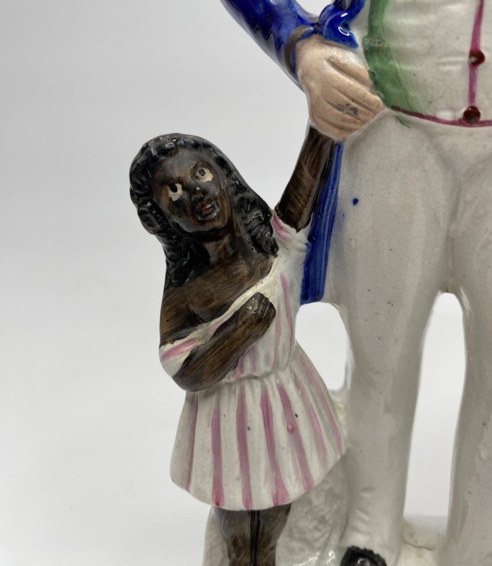 Staffordshire pottery John Brown, Abolitionist, c. 1859. View VI