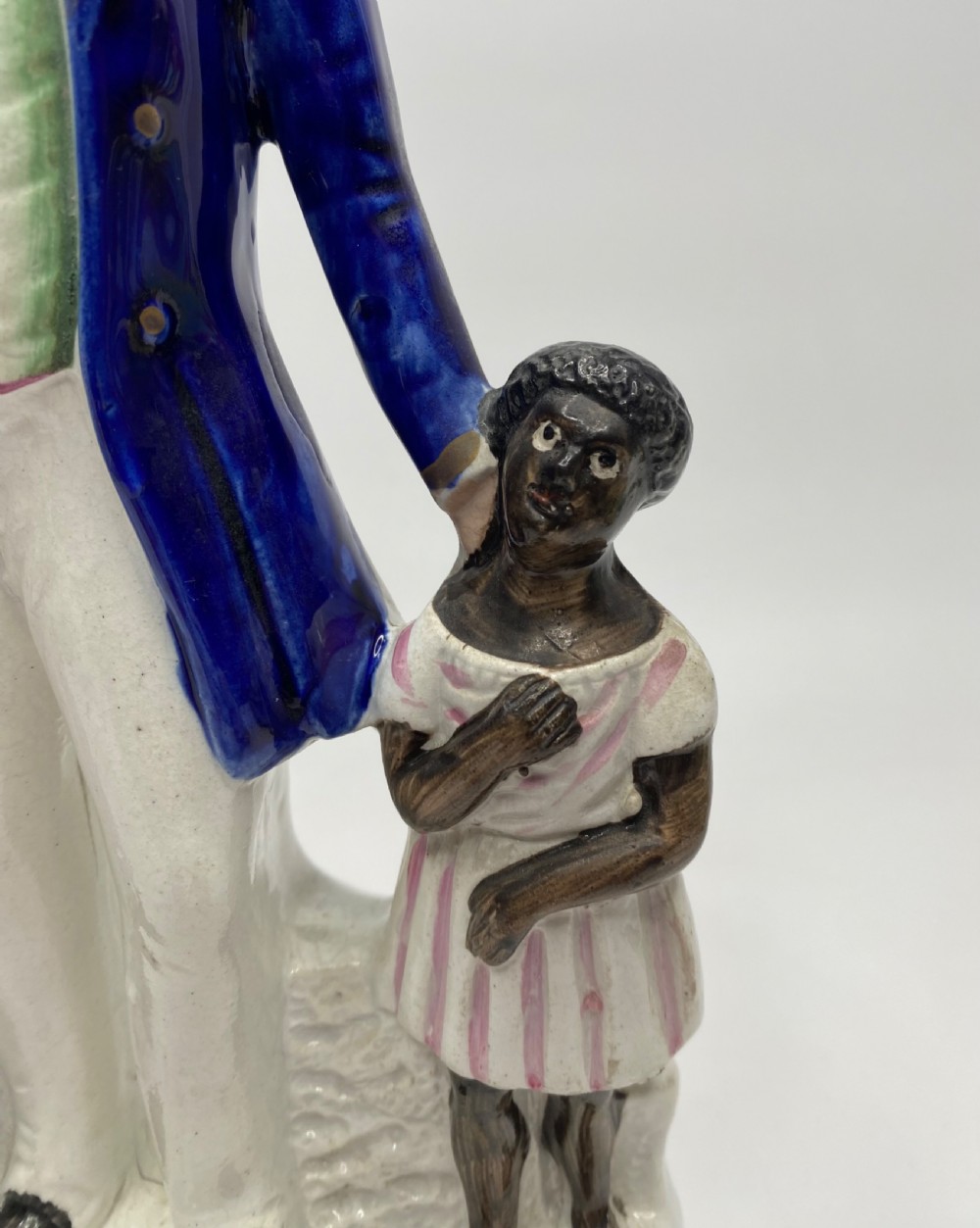 Staffordshire pottery John Brown, Abolitionist, c. 1859. View VII