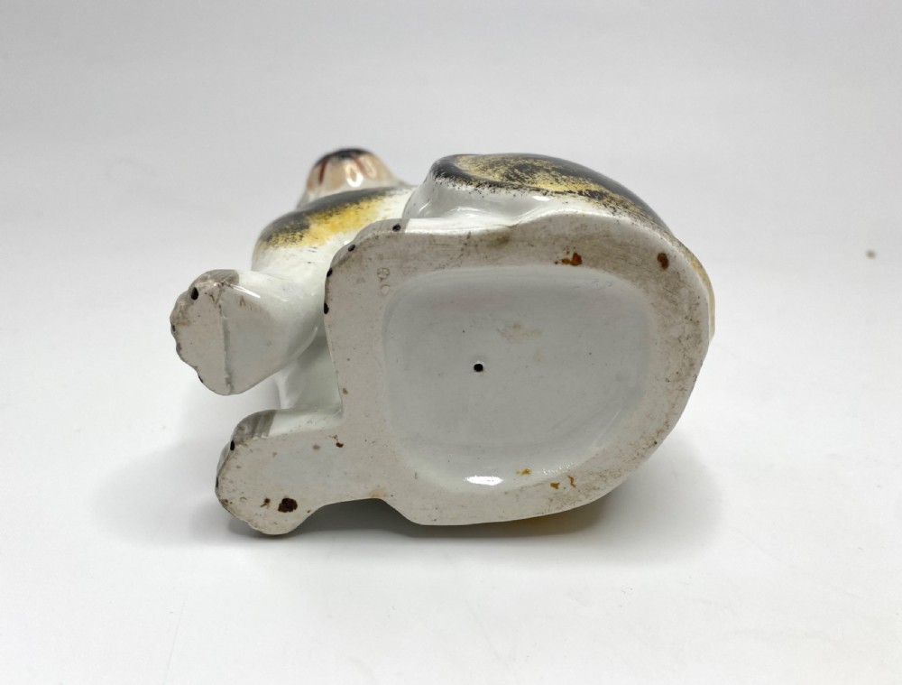 Staffordshire seated cat, c. 1850. View VII