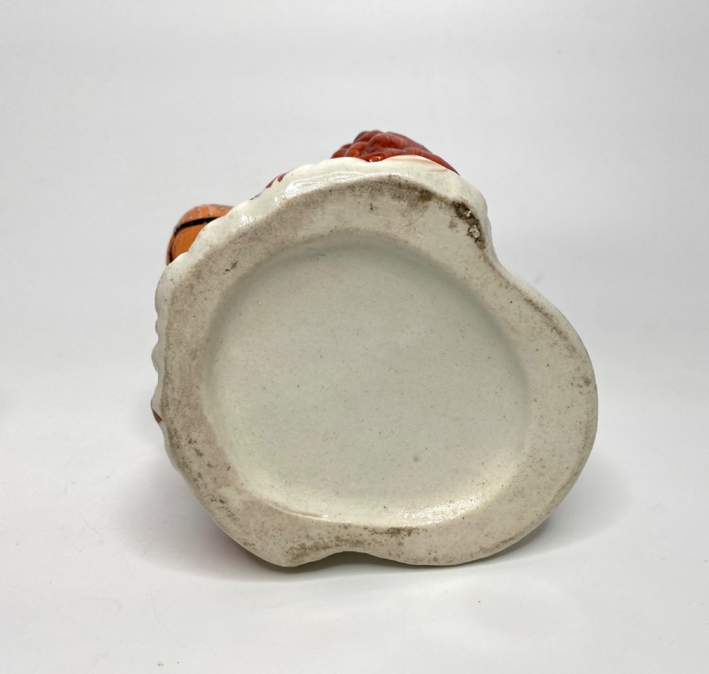 Pair of Staffordshire Spaniel window rests, c. 1850. View XII