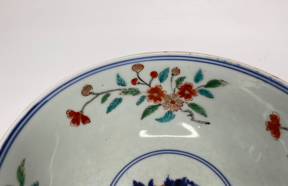 Japanese porcelain bowl, Kakiemon kilns, c. 1700. Genroku Period. View VIII