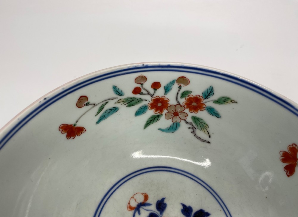 Japanese porcelain bowl, Kakiemon kilns, c. 1700. Genroku Period. View X