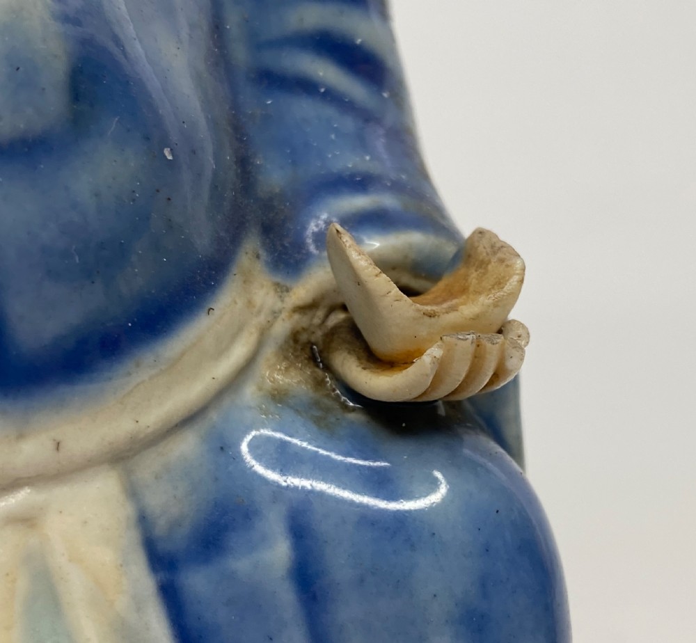 Chinese figure Cai Shen, c. 1800, Jiaqing Period. View VIII