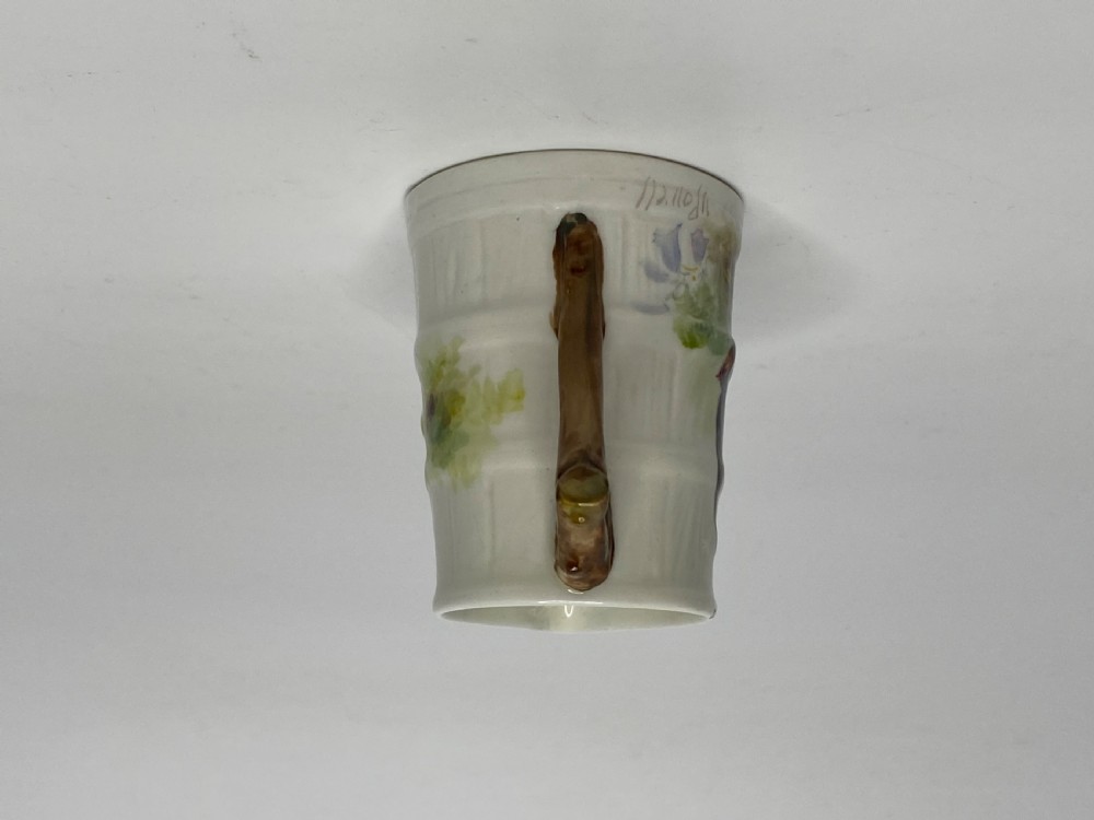 Royal Worcester jug, Swallow, Walter Powell, d.1934. View IV