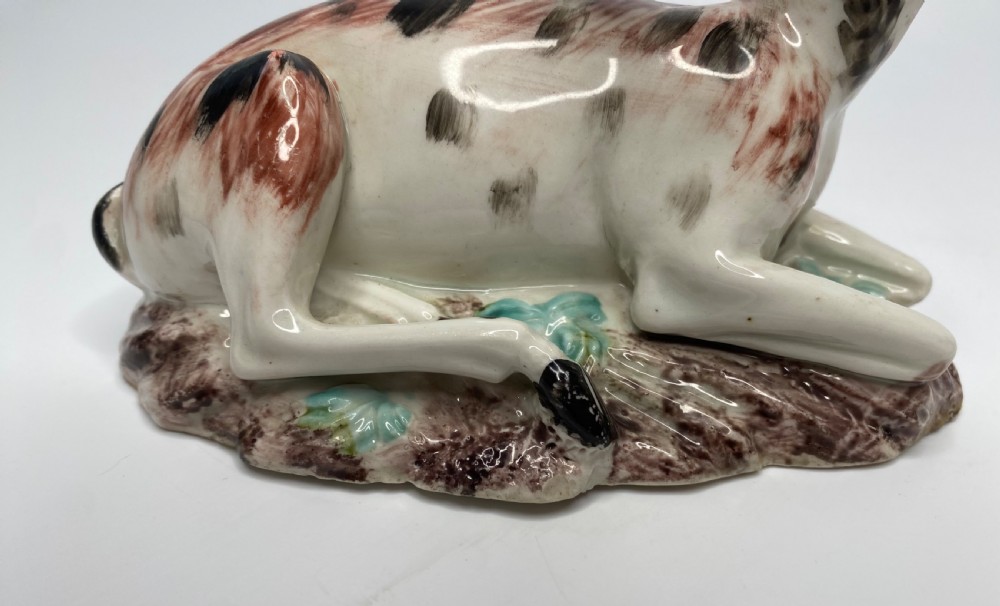 Staffordshire porcelain ‘Hind at Lodge’, c. 1790. View VII