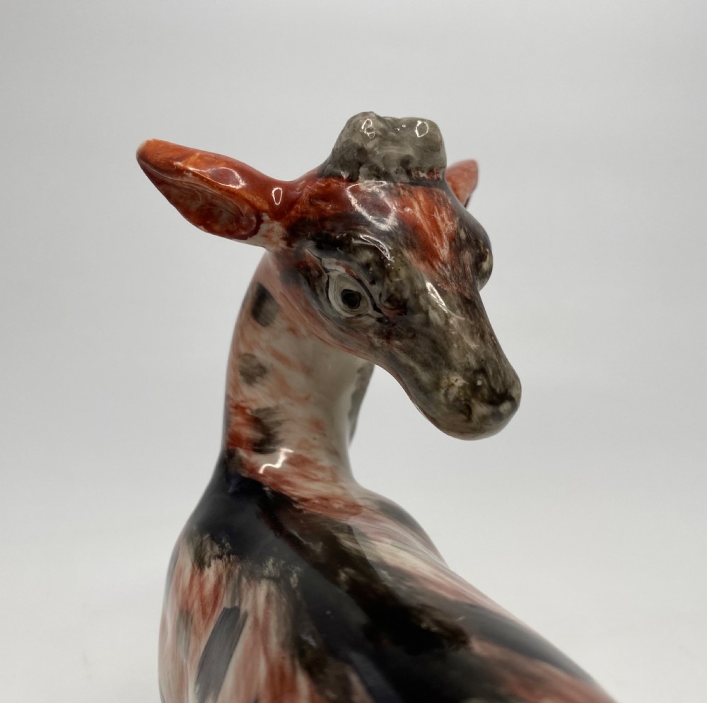 Staffordshire porcelain ‘Hind at Lodge’, c. 1790. View VIII