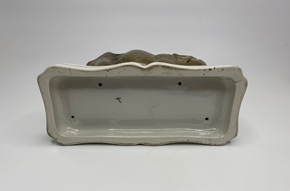 Staffordshire pottery elephant ‘Jumbo’ c. 1860. View V