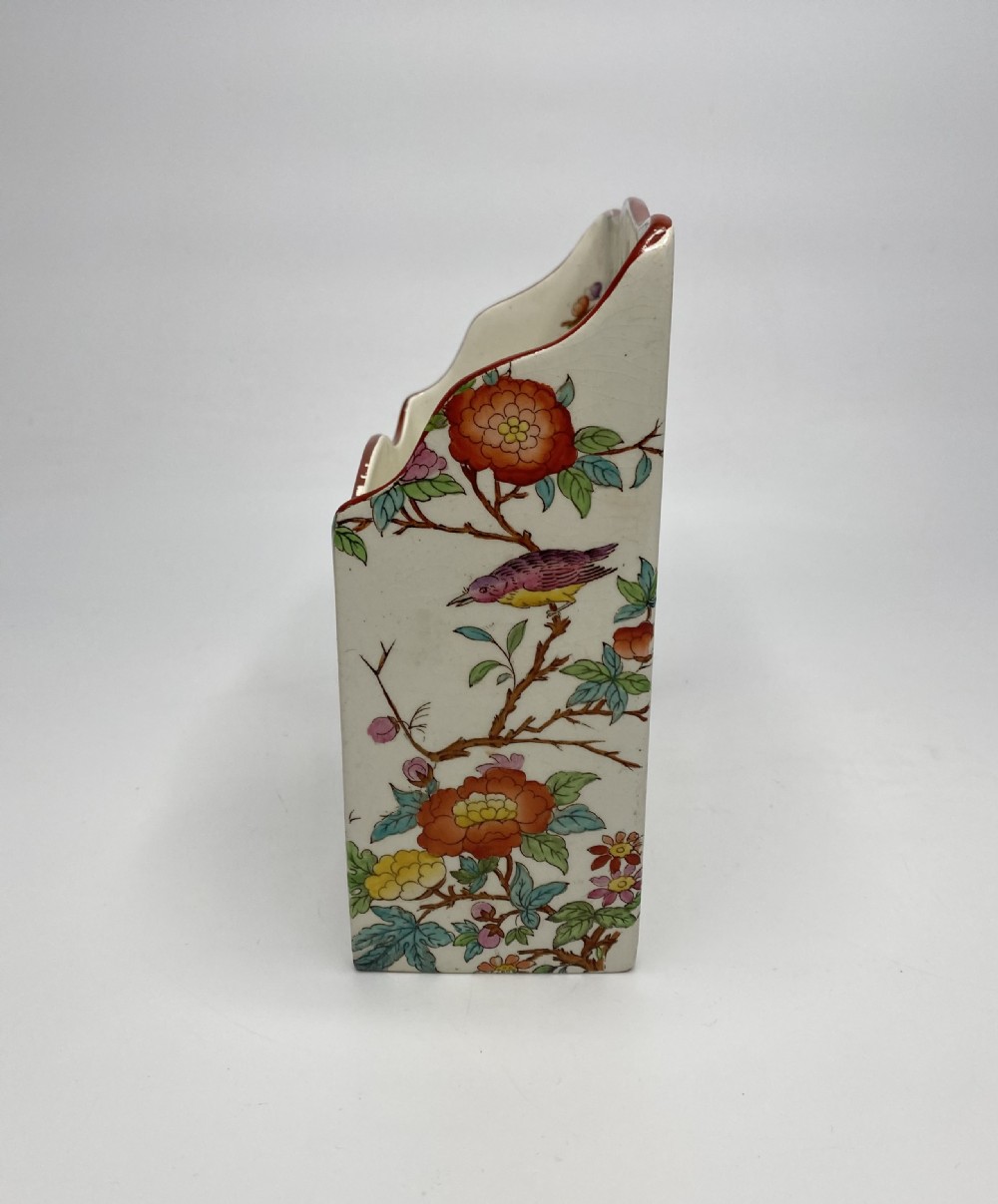 Wedgwood pottery letter rack, c. 1900. View IV