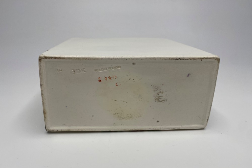 Wedgwood pottery letter rack, c. 1900. View VII