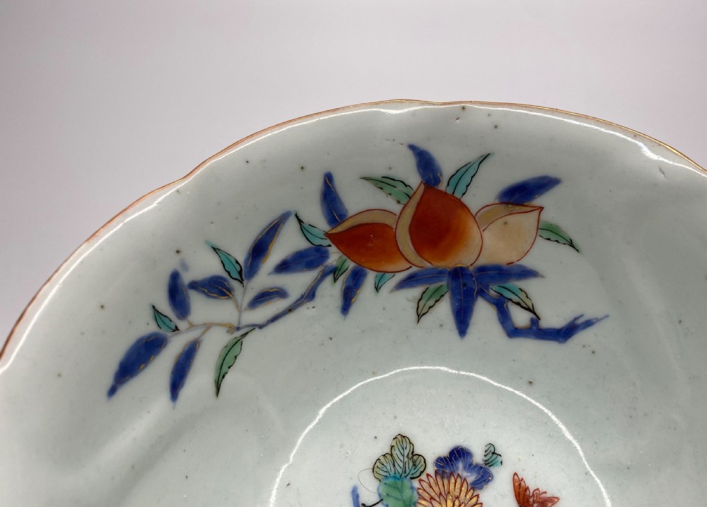 Kakiemon type porcelain bowl, Arita, c. 1700. Genroku Period. View V