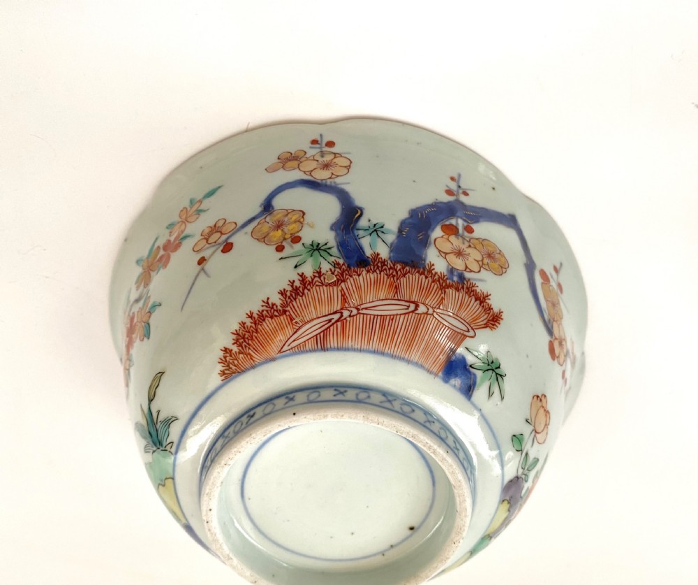 Kakiemon type porcelain bowl, Arita, c. 1700. Genroku Period. View VII