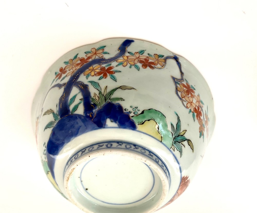 Kakiemon type porcelain bowl, Arita, c. 1700. Genroku Period. View VIII