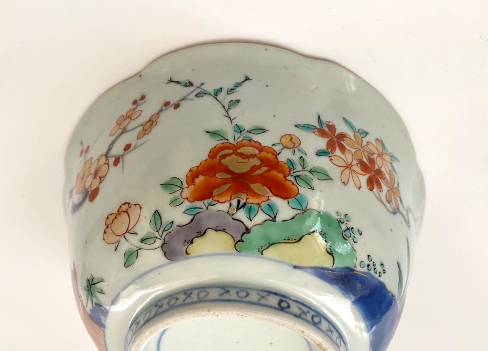 Kakiemon type porcelain bowl, Arita, c. 1700. Genroku Period. View IX