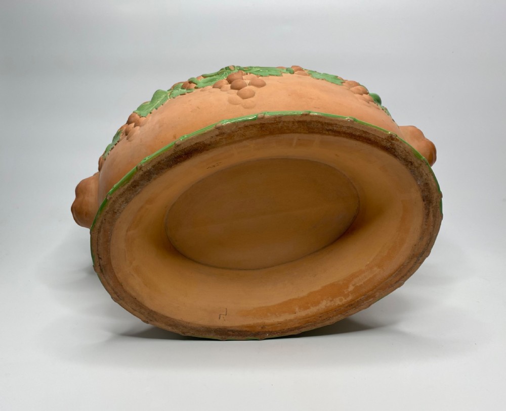 Davenport terracotta wine cooler, c. 1810. View X