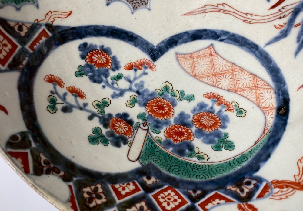 Imari porcelain bowl, Arita, Japan, c. 1700, Genroku Period. View XII