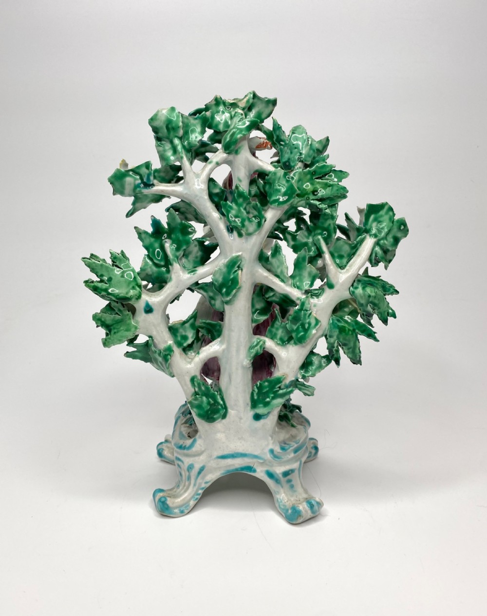 Fine Pair of Bow porcelain bocage figures, New Dancers, c. 1765. View XIV