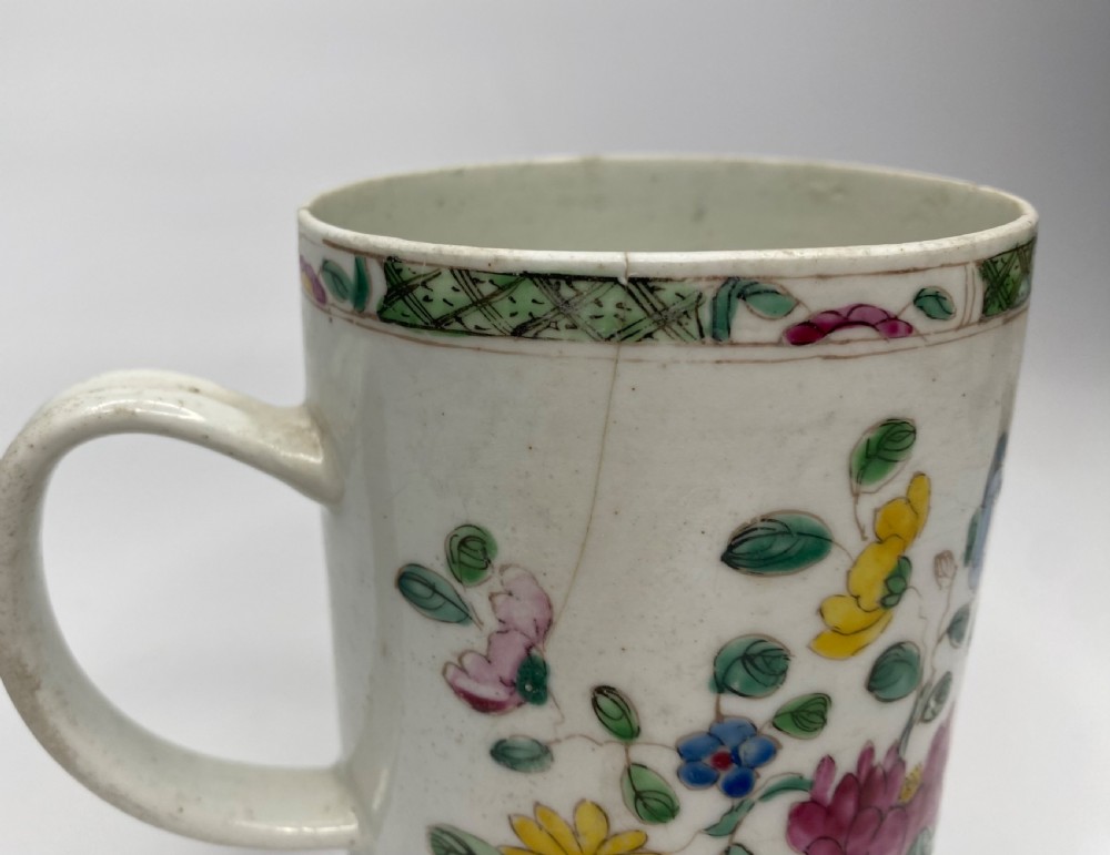 Bow porcelain mug of Scratch R class, c. 1750-1752. View VII