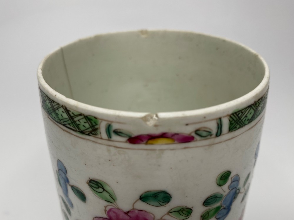 Bow porcelain mug of Scratch R class, c. 1750-1752. View VIII