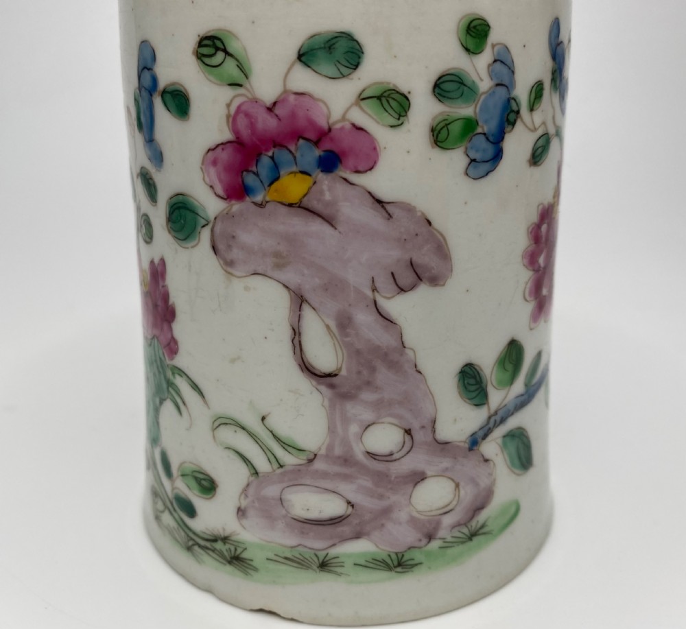 Bow porcelain mug of Scratch R class, c. 1750-1752. View IX