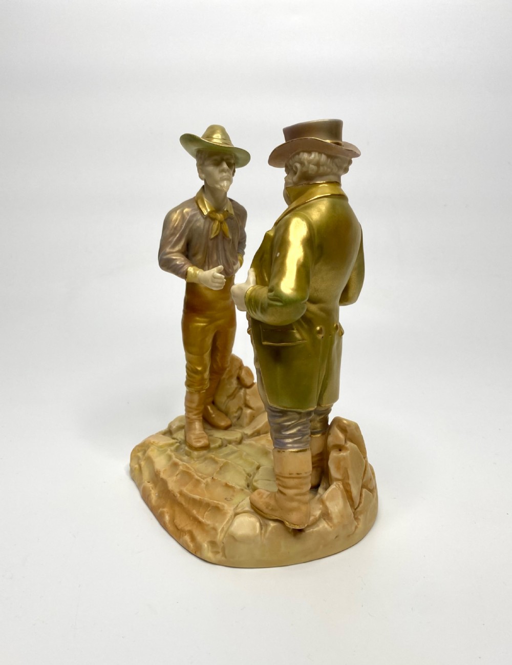 Royal Worcester ‘Anglo American’ group, d. 1903. View IV