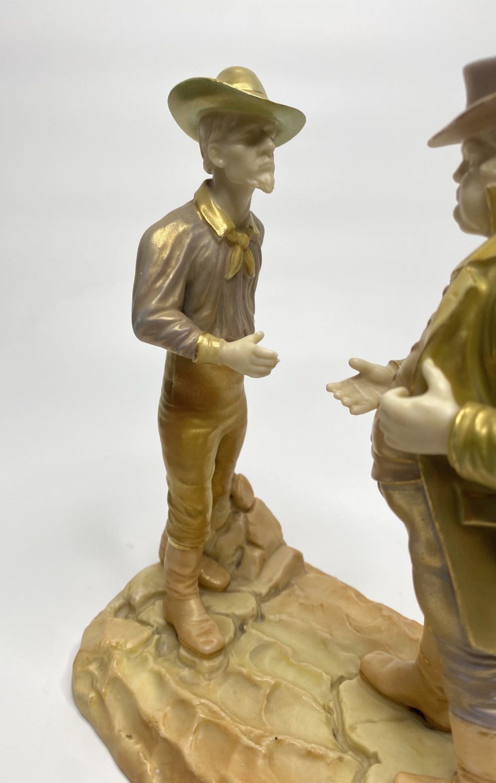 Royal Worcester ‘Anglo American’ group, d. 1903. View VI