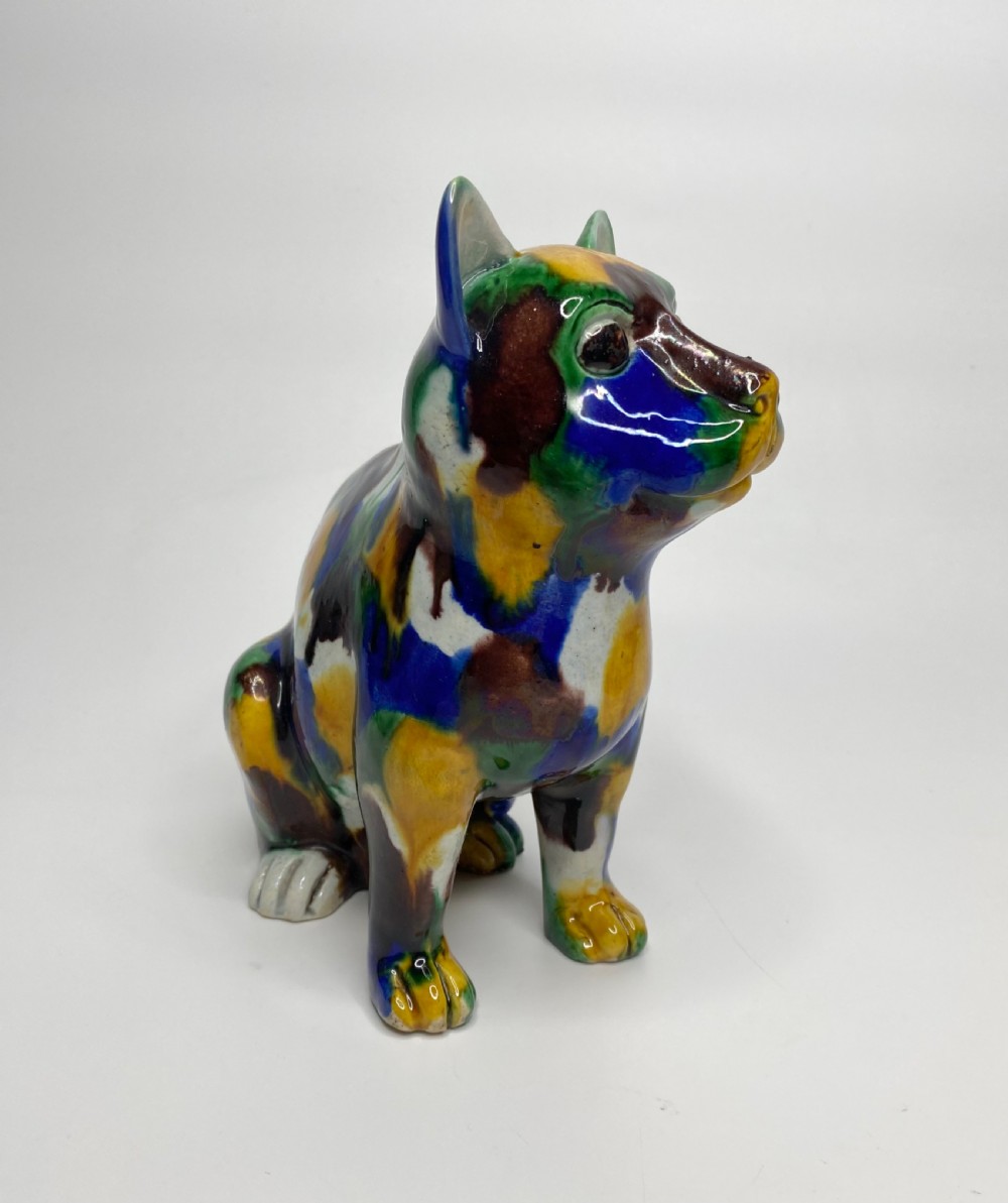 Chinese Sancai glazed porcelain cats, 19th Century, Qing Dynasty. View XIII