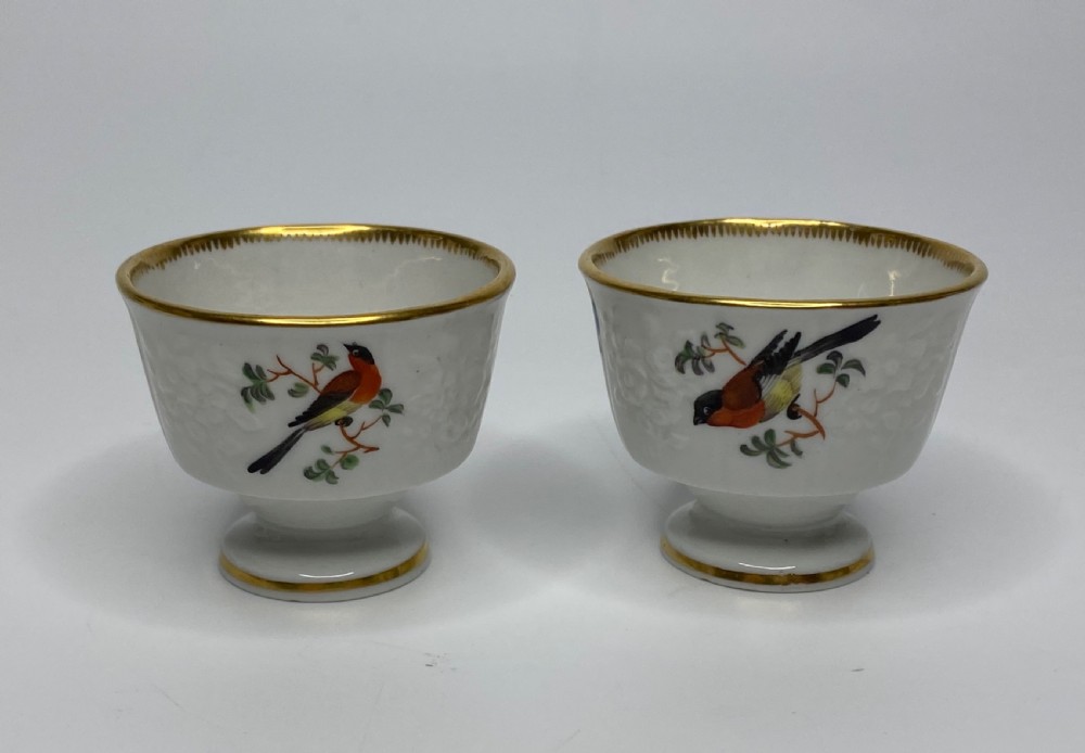 Coalport porcelain egg stand, c. 1830. View XI
