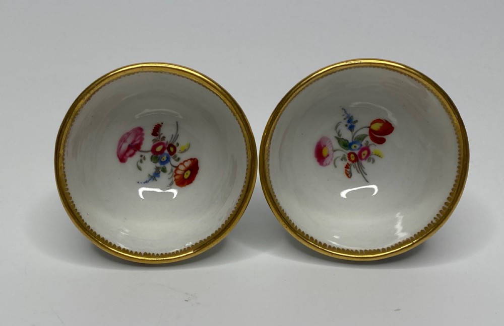 Coalport porcelain egg stand, c. 1830. View XII