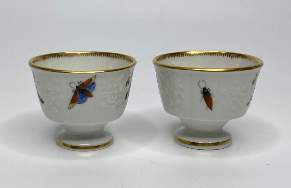 Coalport porcelain egg stand, c. 1830. View XIII