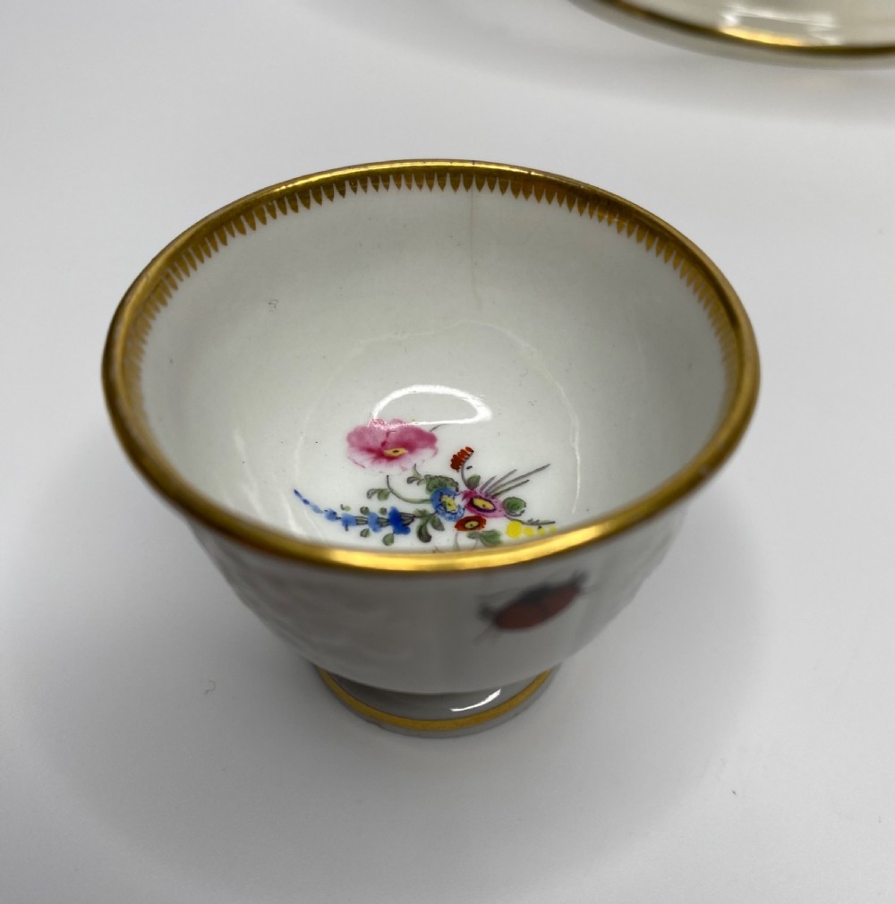 Coalport porcelain egg stand, c. 1830. View XIV