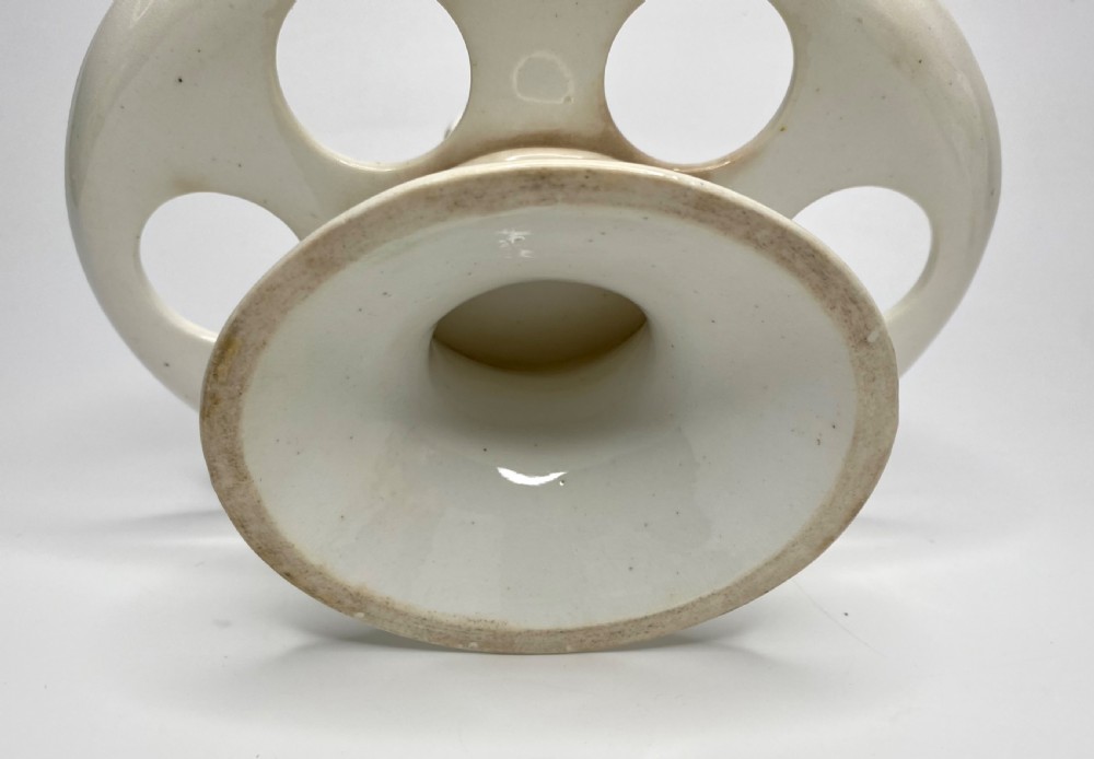Coalport porcelain egg stand, c. 1830. View XV