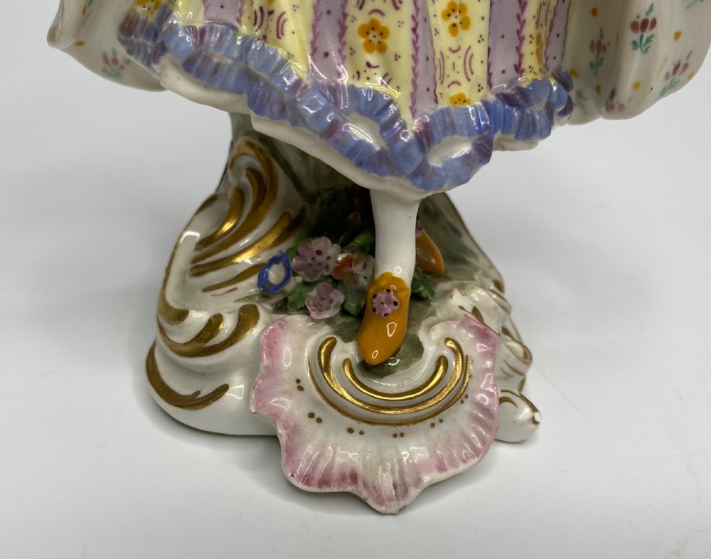 Pair Derby figures of Minuetters, c. 1780. View VIII