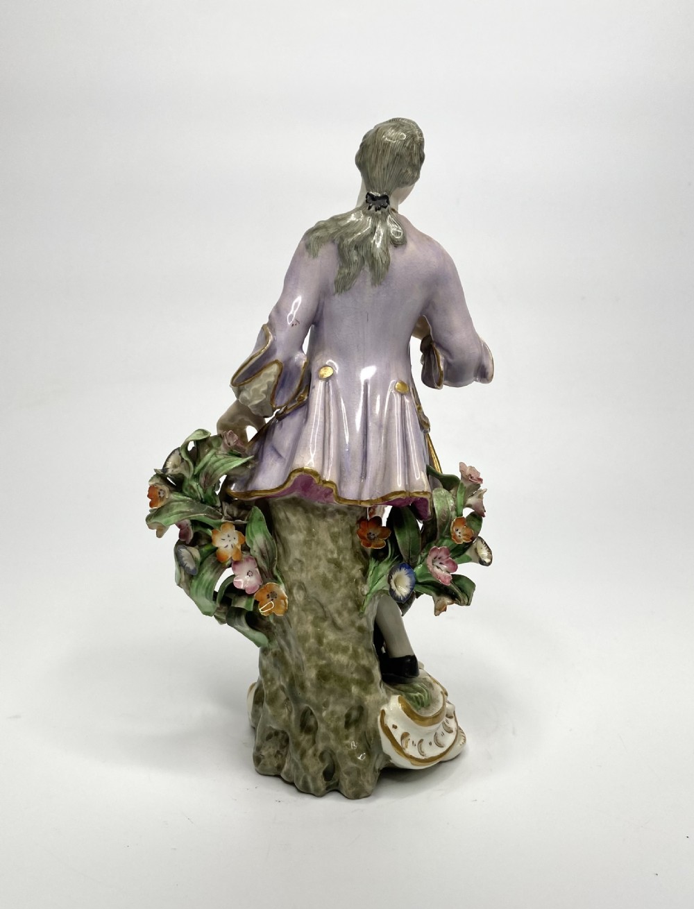 Pair Derby figures of Minuetters, c. 1780. View XII