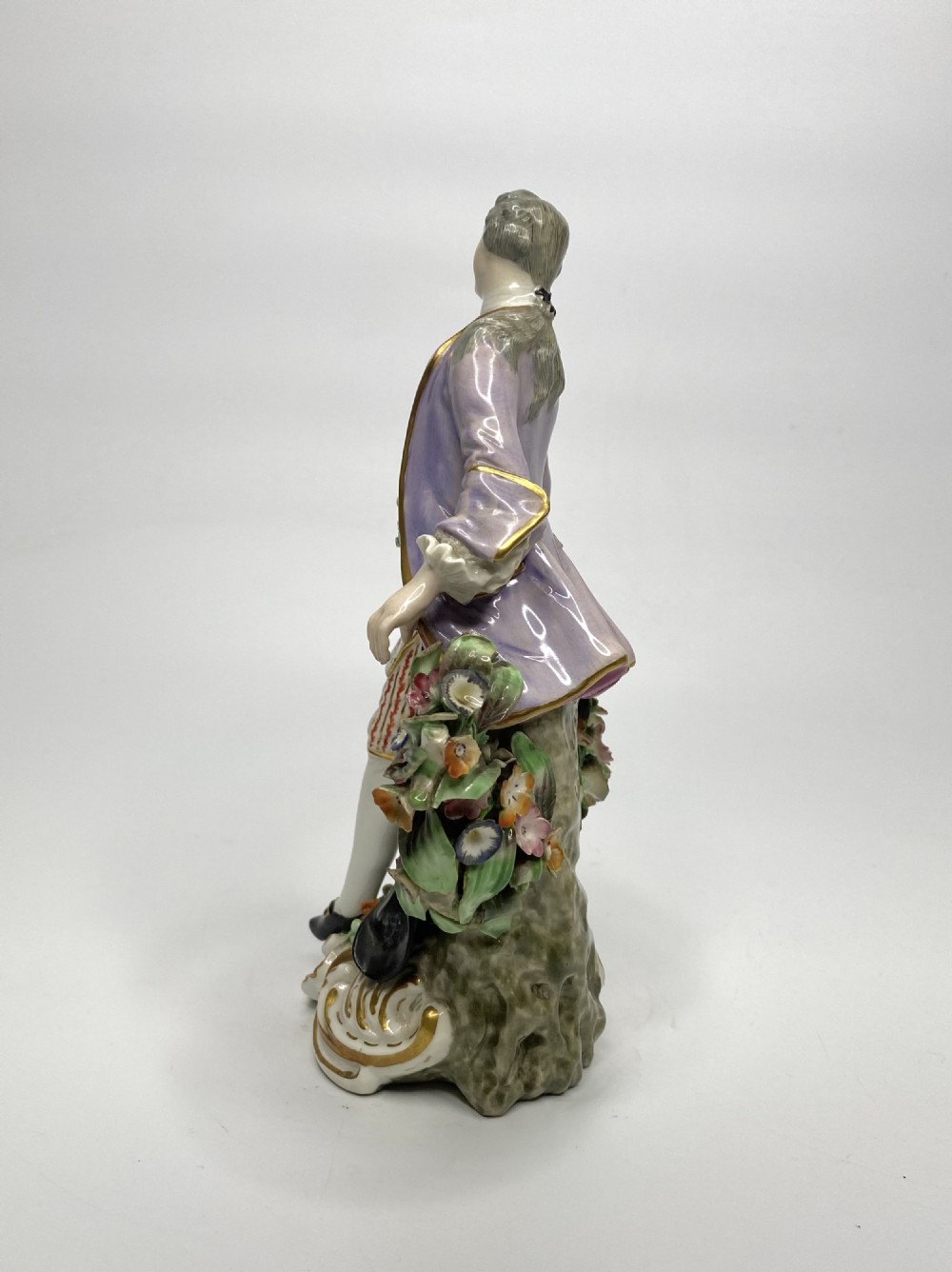 Pair Derby figures of Minuetters, c. 1780. View XIII