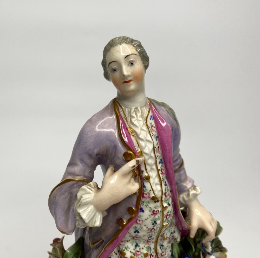 Pair Derby figures of Minuetters, c. 1780. View XIV