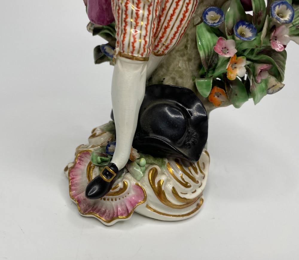 Pair Derby figures of Minuetters, c. 1780. View XVI