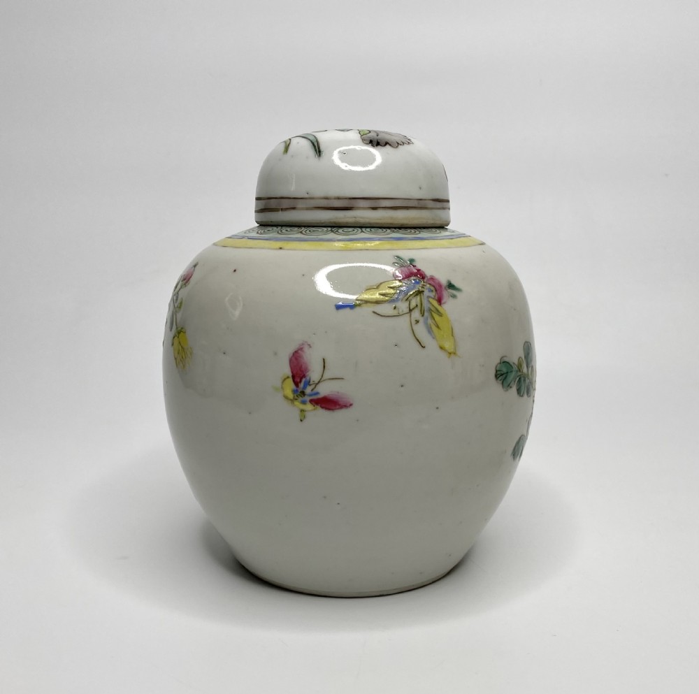 Chinese porcelain ginger jar & cover, c. 1890. View III