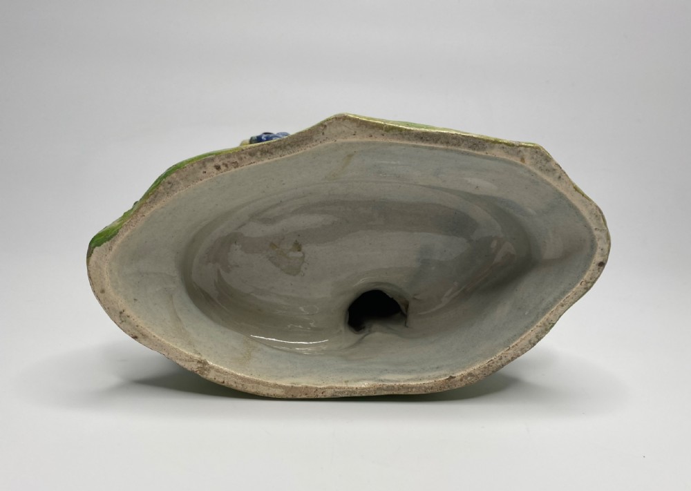Staffordshire Jolly Traveller bocage group, c. 1820. View X