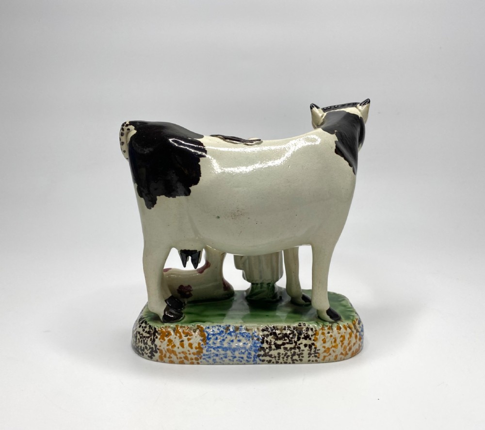 Prattware cow group, Mexborough, c. 1820. View VII