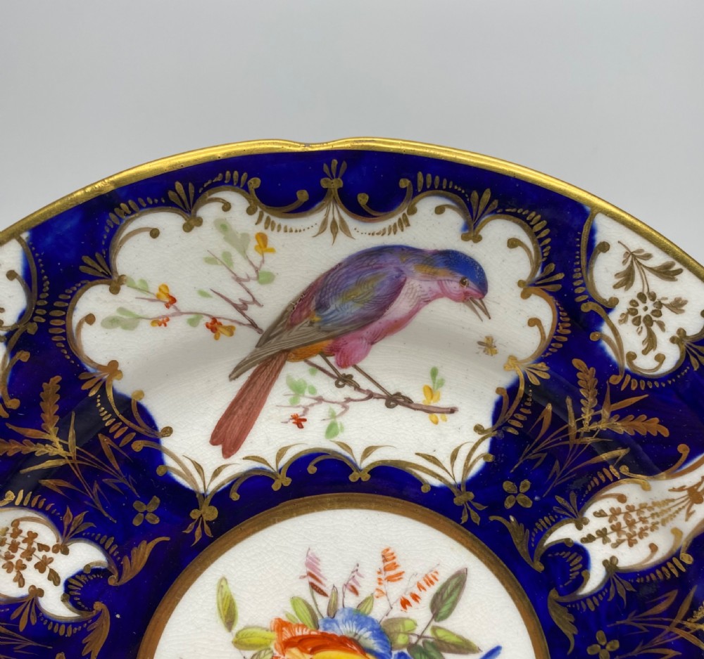 Coalport porcelain plate, c. 1830. View III