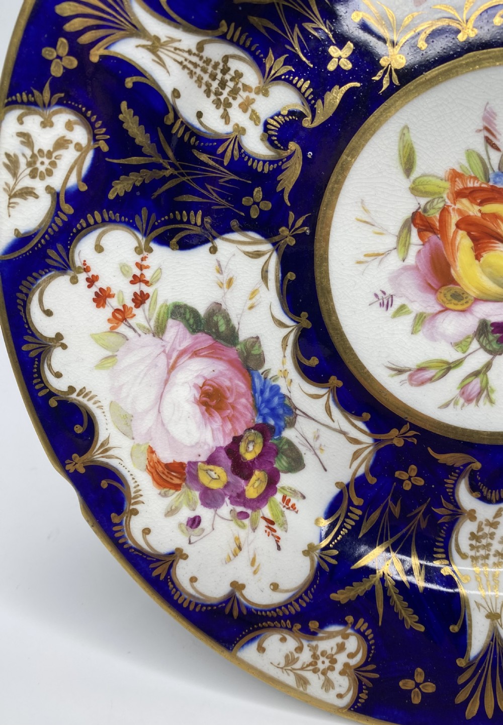 Coalport porcelain plate, c. 1830. View IV
