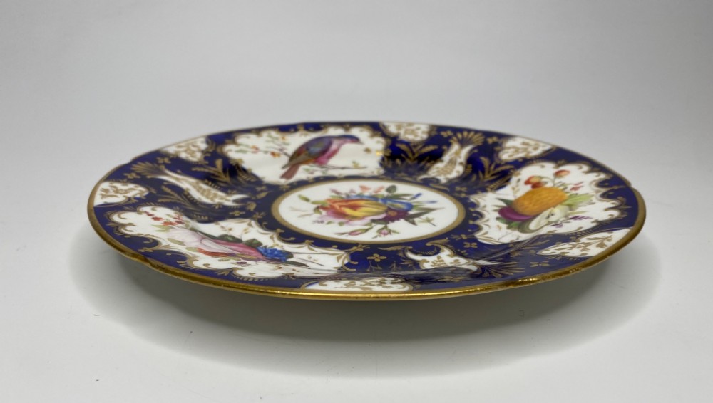 Coalport porcelain plate, c. 1830. View VI