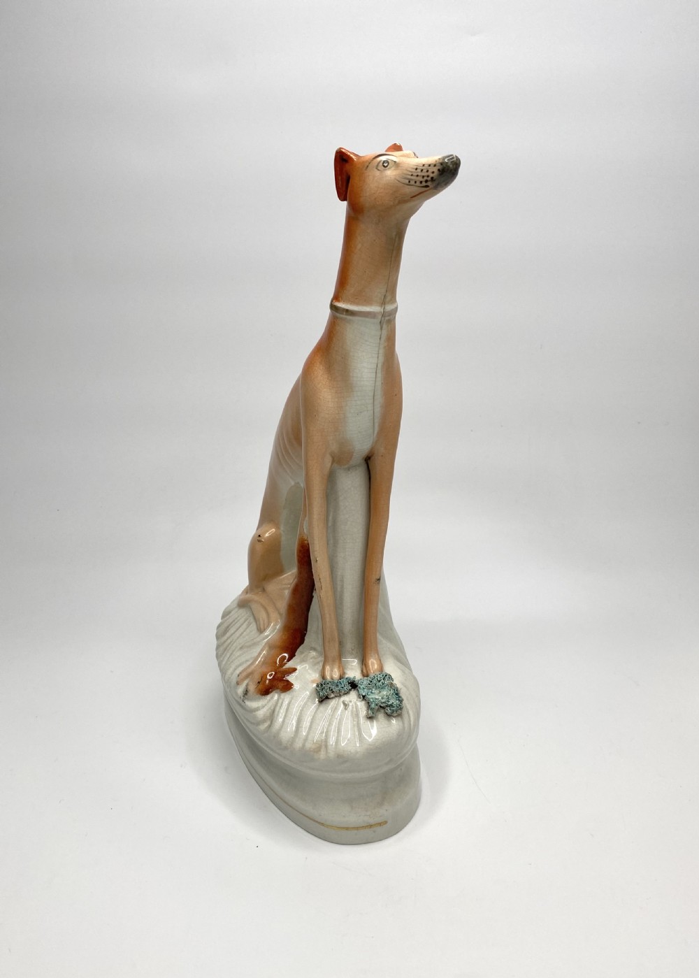 Staffordshire Greyhounds, High and Mighty,  c. 1860. View III