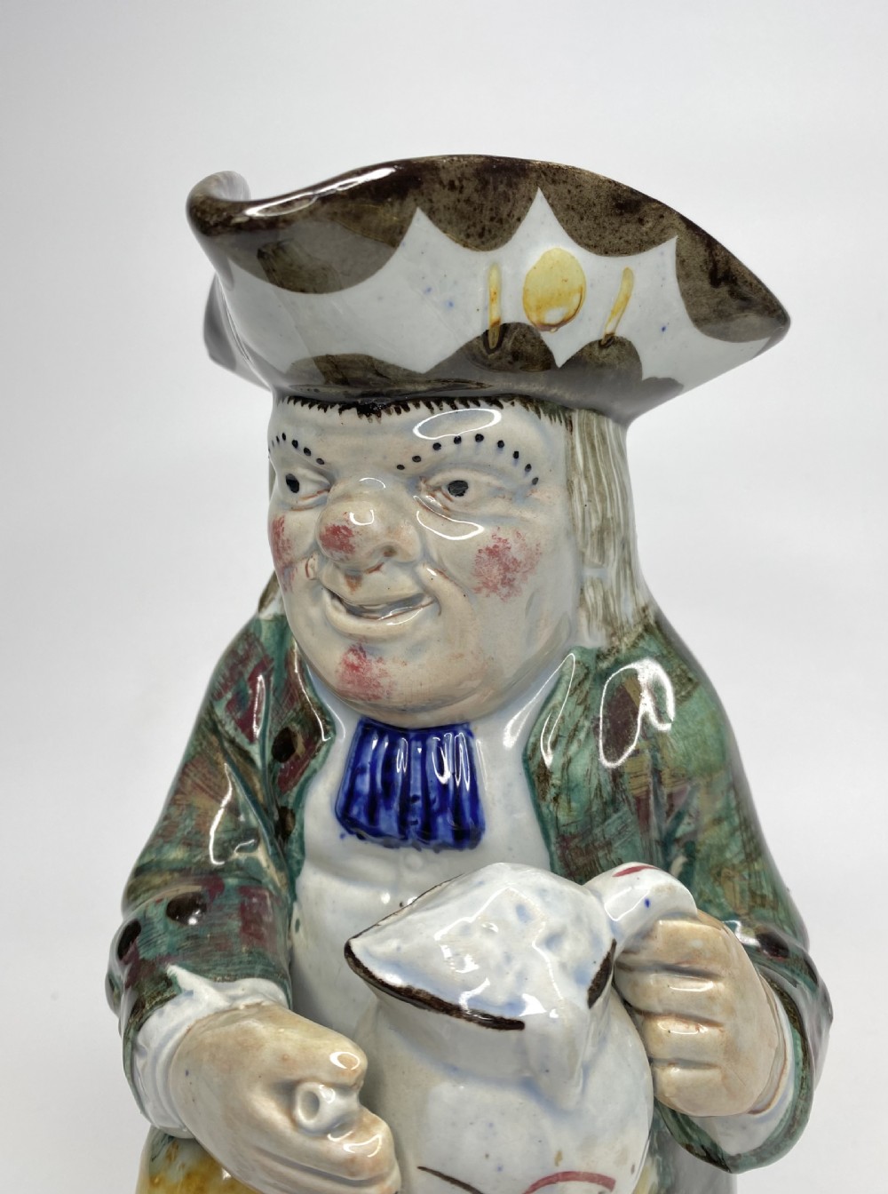 Staffordshire Tartan Coat Toby jug, c. 1830. View VIII