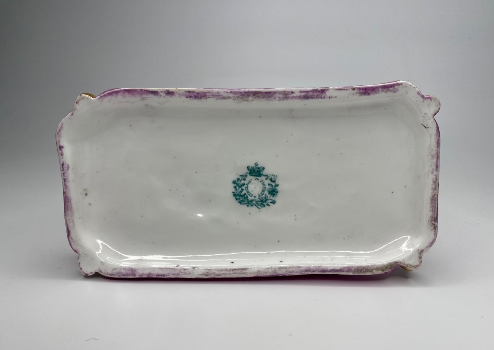 Copeland and Garrett porcelain Spaniel, c. 1840. View VII
