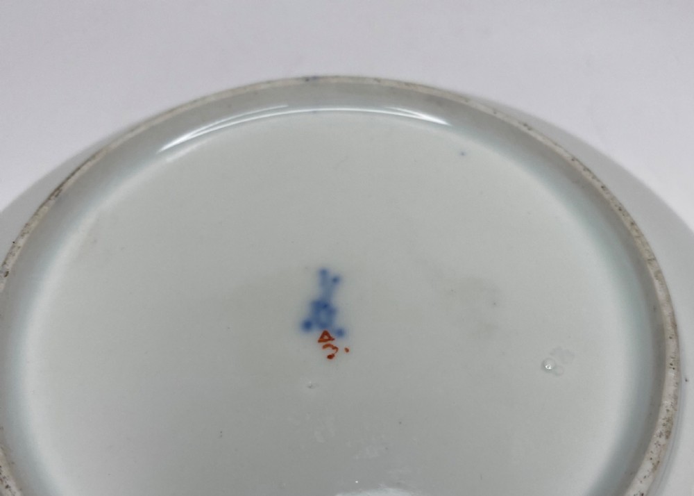 Meissen topographical cup and saucer, Dresden, c. 1835. View XIII