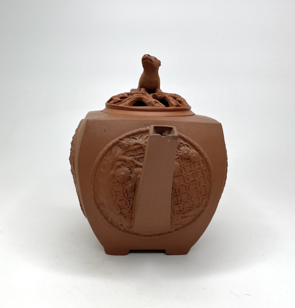 Chinese Yixing stoneware teapot, 18th Century. View II