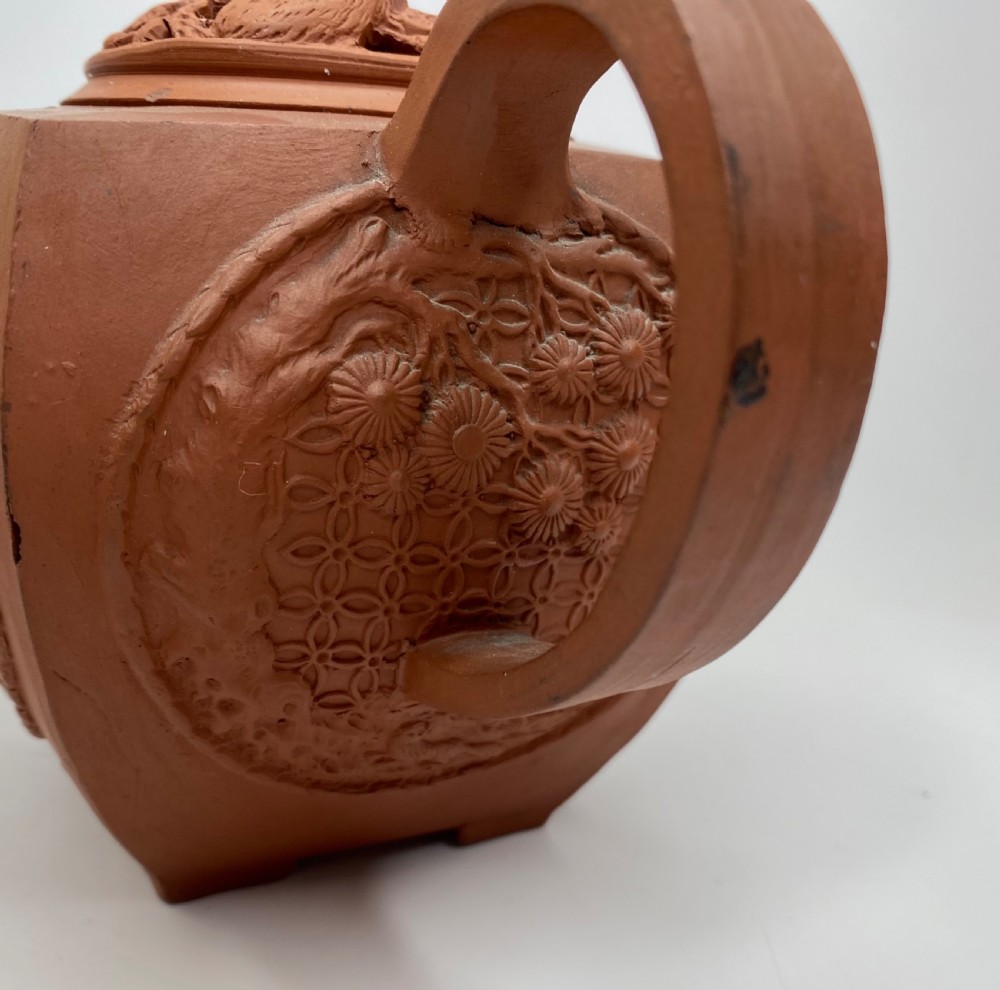 Chinese Yixing stoneware teapot, 18th Century. View V